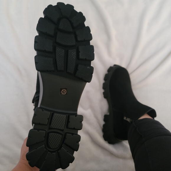 Combat boots Vegan Suede - Picture 2 of 5